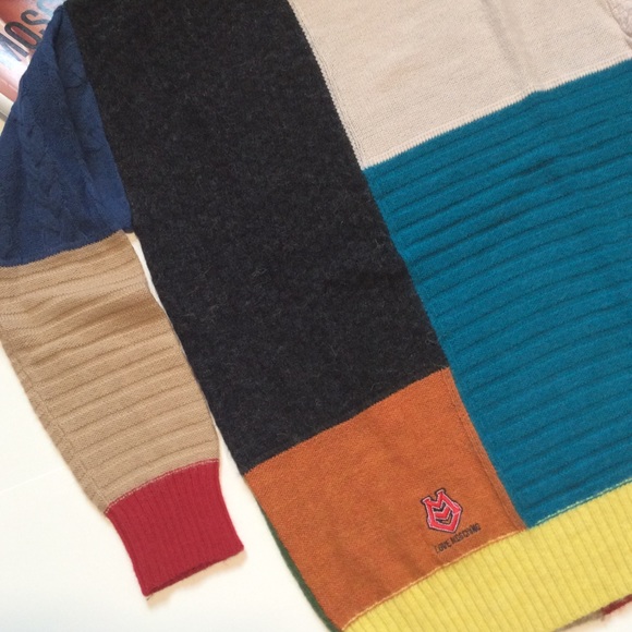 Love Moschino color block sweater size S/M - Picture 2 of 6